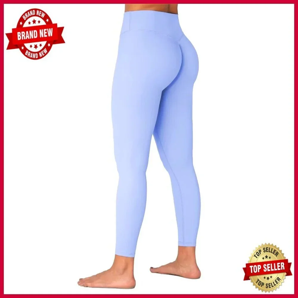 High Waisted Butt Scrunch Leggings, Tummy Control Workout Yoga Pants
